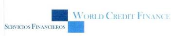 WORLD CREDIT FINANCE SERVICIOS FINANCIEROS