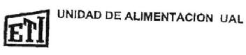 ETI UNIDAD DE ALIMENTACION UAL