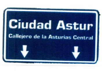 CIUDAD ASTUR CALLEJERO DE LA ASTURIAS CENTRAL