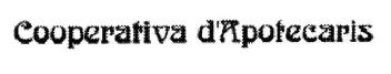 COOPERATIVA D'APOTECARIS