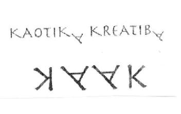 KAOTIKA KREATIBA KAAK