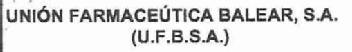 UNION FARMACEUTICA BALEAR, S.A. (U.F.B.S.A.)