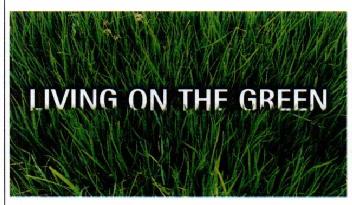 LIVING ON THE GREEN