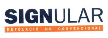 SIGNULAR RETOLACIO NO CONVENCIONAL