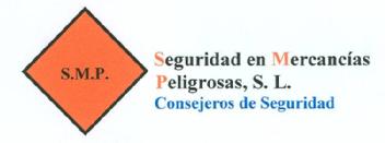 S.M.P. SEGURIDAD EN MERCANCIAS PELIGROSAS, S.L. CONSEJEROS DE SEGURIDAD
