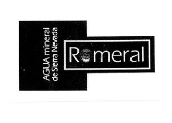 ROMERAL AGUA MINERAL DE SIERRA NEVADA