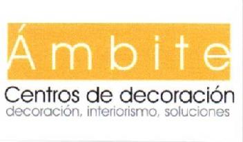 AMBITE CENTROS DE DECORACION DECORACION, INTERIORISMO, SOLUCIONES