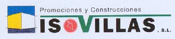 PROMOCIONES Y CONSTRUCCIONES ISOVILLAS,S.L