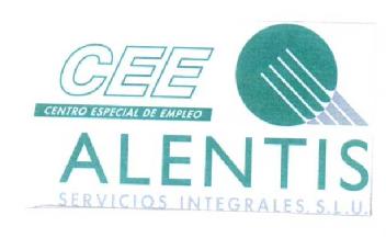 CEE CENTRO ESPECIAL DE EMPLEO ALENTIS SERVICIOS INTEGRALES, S.L.U