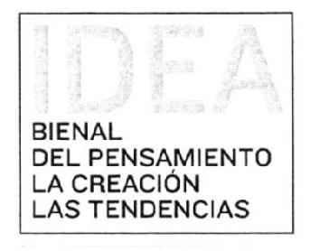 IDEA BIENAL DEL PENSAMIENTO LA CREACION LAS TENDENCIAS