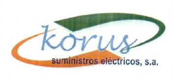 KORUS SUMINISTROS ELECTRICOS, S.A