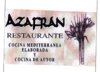 AZAFRAN RESTAURANTE COCINA MEDITERRANEA ELABORADA Y COCINA DE AUTOR