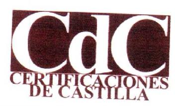 CDC CERTIFICACIONES DE CASTILLA