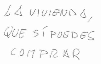 LA VIVIENDA, QUE SI PUEDES COMPRAR