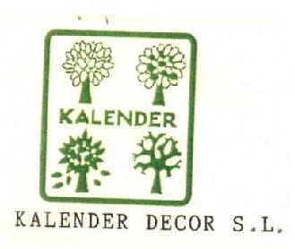 KALENDER KALENDER DECOR, S.L