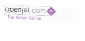 OPENJET.COM THE VIRTUAL AIRLINE