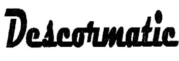 DESCORMATIC