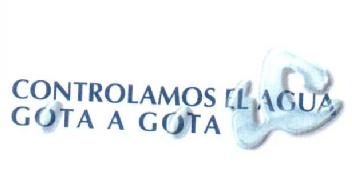 CONTROLAMOS EL AGUA GOTA A GOTA