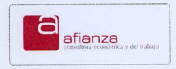 A AFIANZA CONSULTORA ECONOMICA Y DEL TRABAJO
