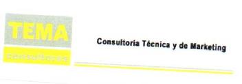 TEMA CONSULTORES CONSULTORIA TECNICA Y DE MARKETING