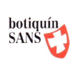 BOTIQUIN SANS