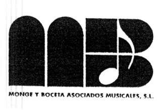 MB MONGE Y BOCETA ASOCIADOS MUSICALES, S.L