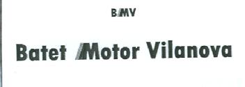 B//MV BATET // MOTOR VILANOVA