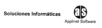 SOLUCIONES INFORMATICAS AS APPLINET SOFTWARE