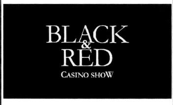 BLACK & RED CASINO SHOW