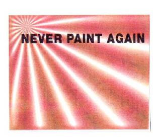 NEVER PAINT AGAIN