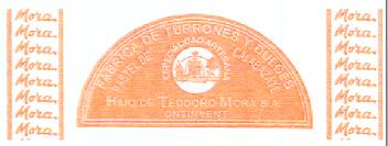 FABRICA DE TURRONES Y DULCES PASTEL DE CALABAZATE ESPECIALIDAD ARTESANA FABRICADA POR HIJO DE TEODORO MORA, S.A. ONTINYENT