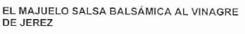 EL MAJUELO SALSA BALSAMICA AL VINAGRE DE JEREZ