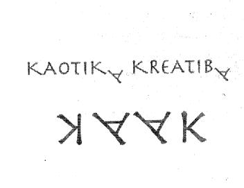 KAOTIKA KREATIBA KAAK