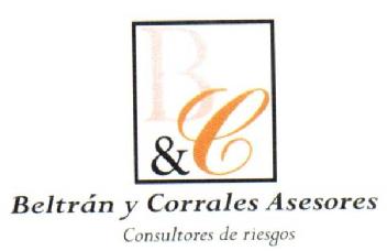 B&C BELTRAN Y CORRALES ASESORES CONSULTORES DE RIESGOS