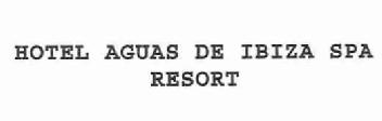 HOTEL AGUAS DE IBIZA SPA RESORT