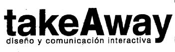 TAKE AWAY DISEÑO Y COMUNICACION INTERACTIVA