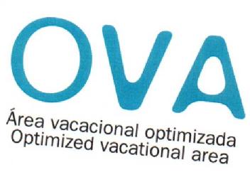 OVA AREA VACACIONAL OPTIMIZADA OPTIMIZED VACATIONAL AREA