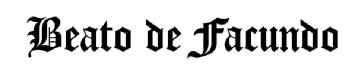 BEATO DE FACUNDO