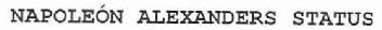 NAPOLEON ALEXANDERS STATUS