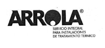 ARROLA SERVICIO INTEGRAL PARA INSTALACIONES DE TRATAMIENTO TERMICO