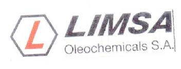 L LIMSA OLEOCHEMICALS, S.A