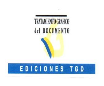 TRATAMIENTO GRAFICO DEL DOCUMENTO EDICIONES TGD