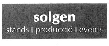 SOLGEN STANDS - PRODUCCIO - EVENTS