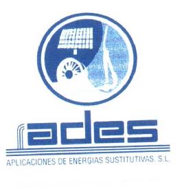 ADES APLICACIONES DE ENERGIAS SUSTITUTIVAS, S.L