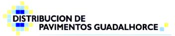 DISTRIBUCION DE PAVIMENTOS GUADALHORCE