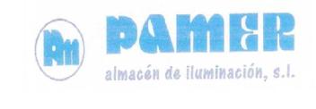 PM PAMER ALMACEN DE ILUMINACION S.L