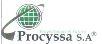 PROCYSSA, S.A. PROYECTAMOS EL FUTURO