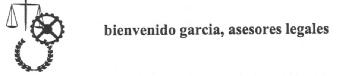 BIENVENIDO GARCIA, ASESORES LEGALES