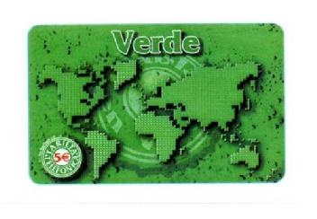VERDE TARJETA TELEFONICA 5E