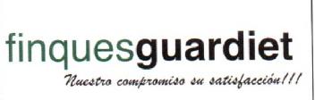FINQUESGUARDIET NUESTRO COMPROMISO SU SATISFACCION!!!